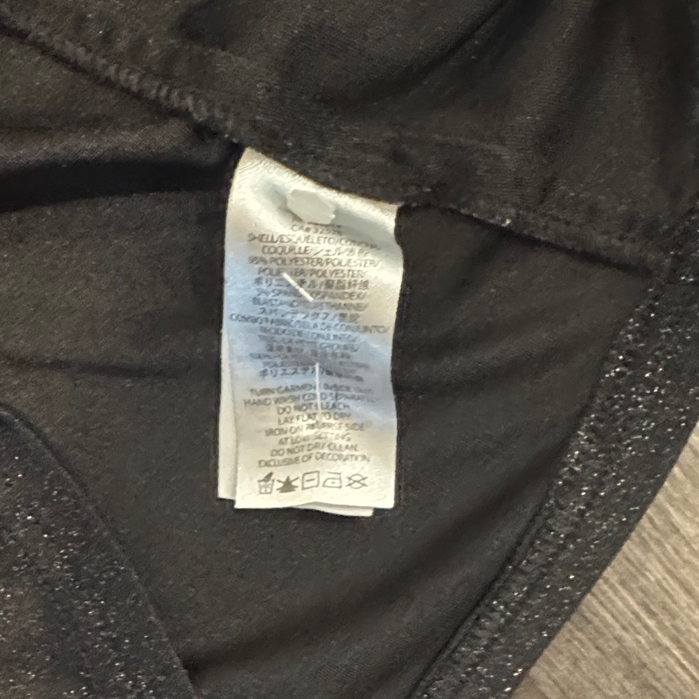Armani Exchange Black Blazer with Glitter Sz L - Picture 3 of 6
